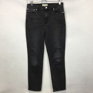 Madewell The High Rise Slim Boyjean in Darrel Wash Size 26